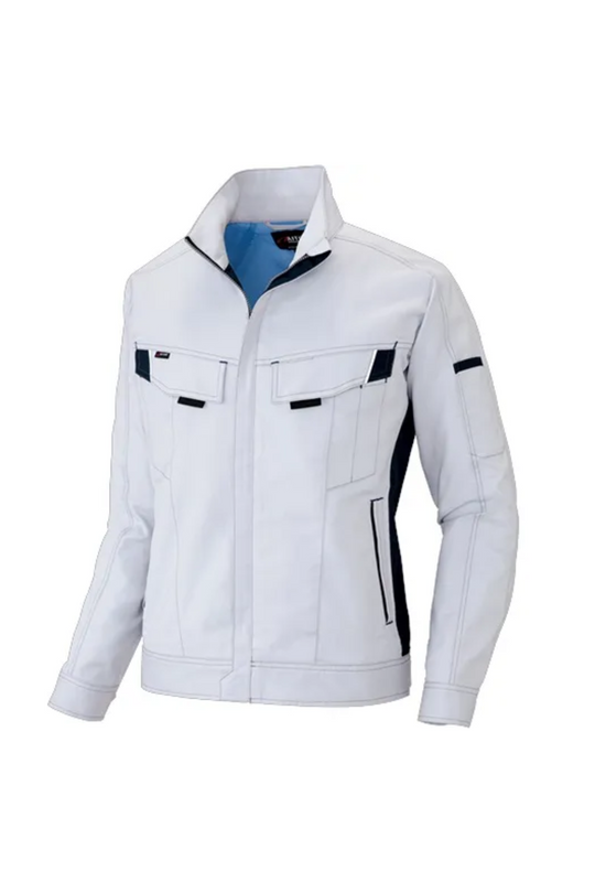 ［AITOZ］6801 MOBINCUT Bungee Tech Long Sleeve Blouson (65% Polyester, 35% Cotton / Unisex) Year-Round