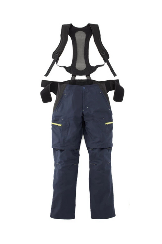 [KURABO] Stretch Twill CBW Assist Suit (65% Polyester, 35% Cotton / Unisex)