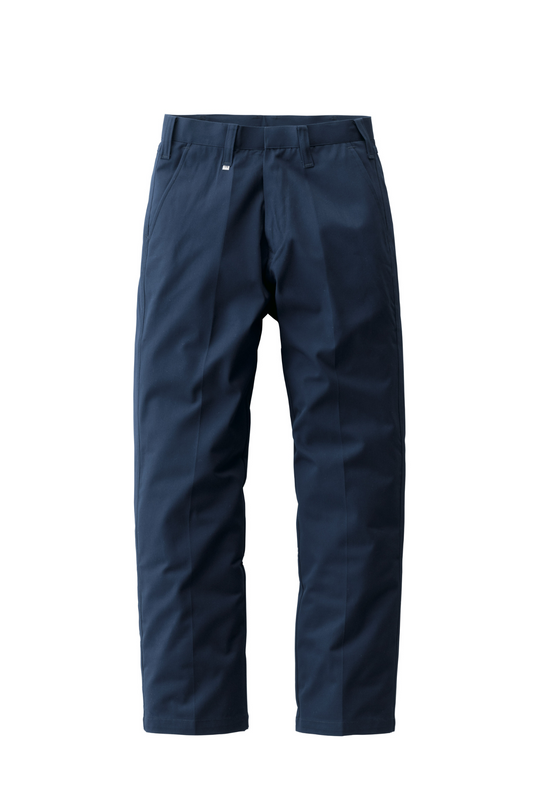 [Yamada Tatsu] 5301 Brevano Plus "AUTO-BI" Flame-Resistant Pants (55% Cotton (10% Virgin Cotton) / 45% Modacrylic / Unisex) Year-Round