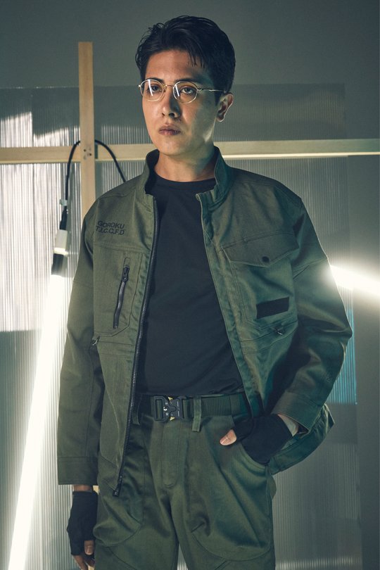 【GOROKU】GRK001JK-1532 ARMOR FLEX ジャケット（ポリエステル70%・綿20%・アラミド10%／メンズ）通年対応