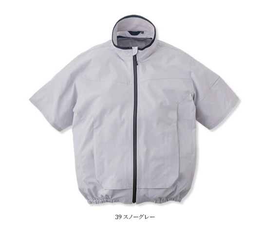 【UPRISE】UPW-6501 AFFIX®AIR Short-Sleeve Blouson (100% Polyester/Unisex) Spring/Summer