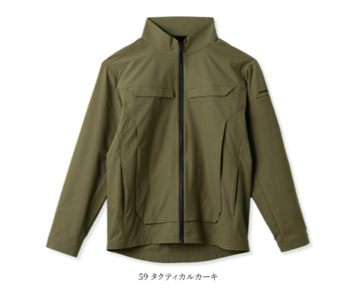 [UPRISE] UPW-6603 Tough & Light Seven-Pocket Crew Blouson (100% Polyester / Unisex) All-Season