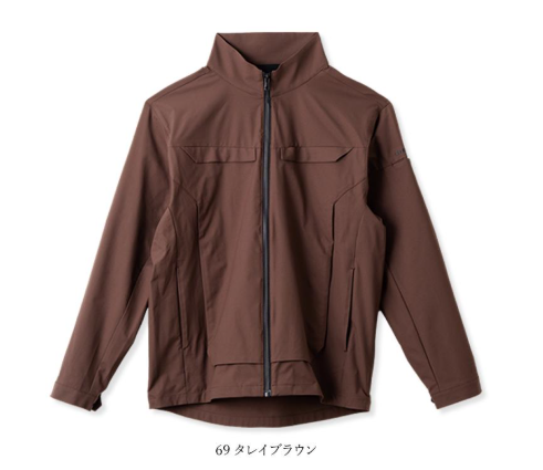 [UPRISE] UPW-6603 Tough & Light Seven-Pocket Crew Blouson (100% Polyester / Unisex) All-Season