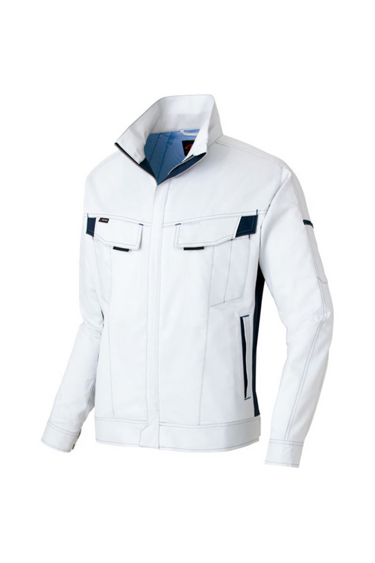 ［AITOZ］6830 MOBINCUT Bungee Tech Long Sleeve Summer Blouson (65% Polyester, 35% Cotton / Unisex) for Spring and Summer