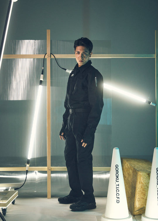 【GOROKU】GRK004SH-4688 PREMIUM TOUGH シャツジャケット（綿87%・ポリエステル13%／メンズ）通年対応