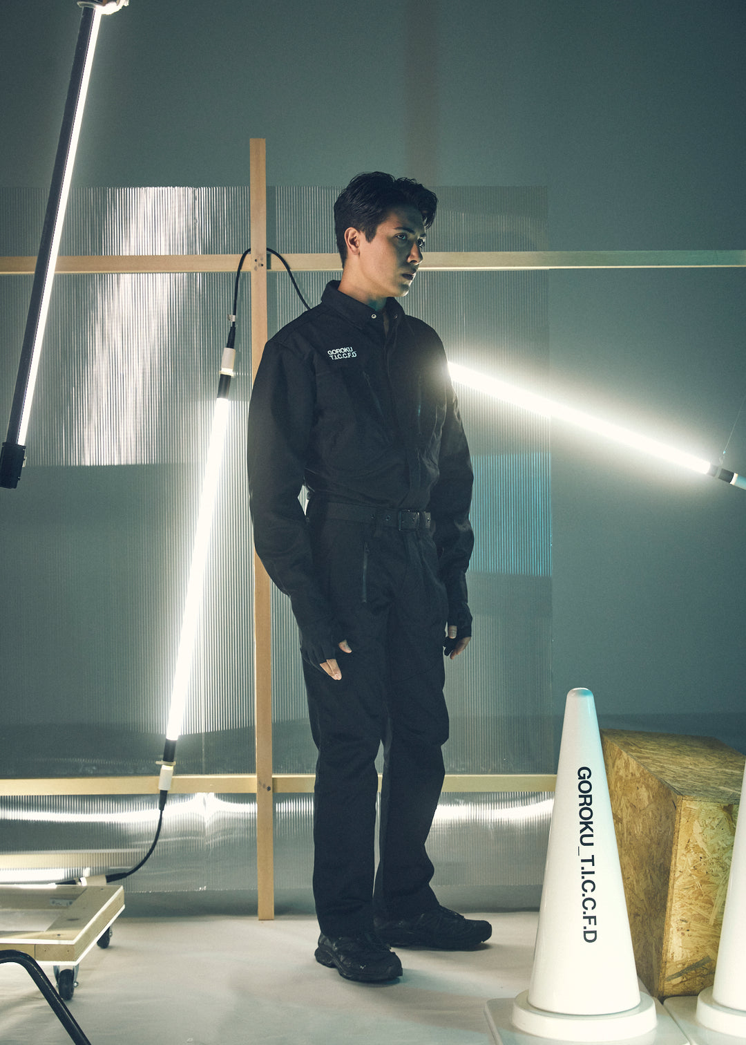 【GOROKU】GRK004SH-4688 PREMIUM TOUGH シャツジャケット（綿87%・ポリエステル13%／メンズ）通年対応