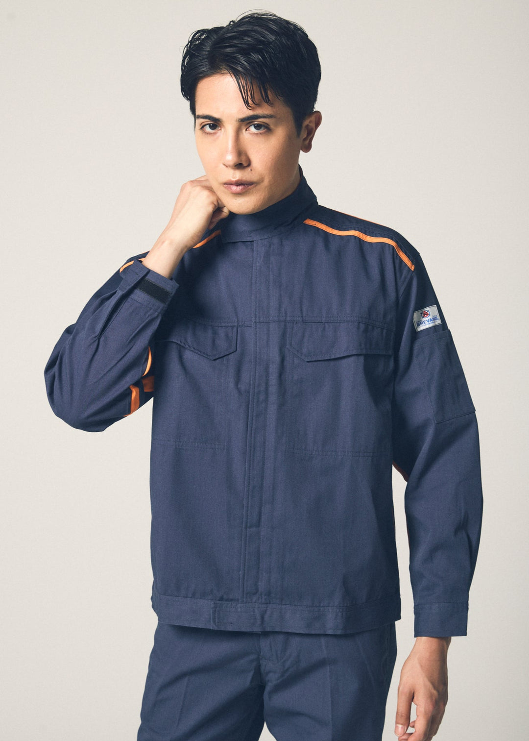 [Yamada Tatsu] 5202 Brevano Next "AUTO-BI" Flame-Retardant Jacket (55% Modacrylic, 35% Cotton, 10% Aramid / Unisex) Year-Round