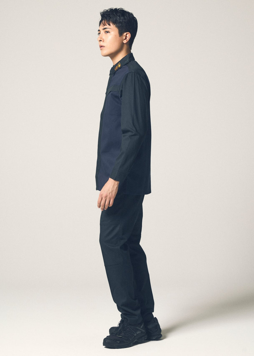 ［SOWA］6052-02 Brevano Plus Flame-Retardant Long-Sleeve Shirt (50% Cotton, 45% Modacrylic, 5% Polyester) / Unisex, Year-Round Wear