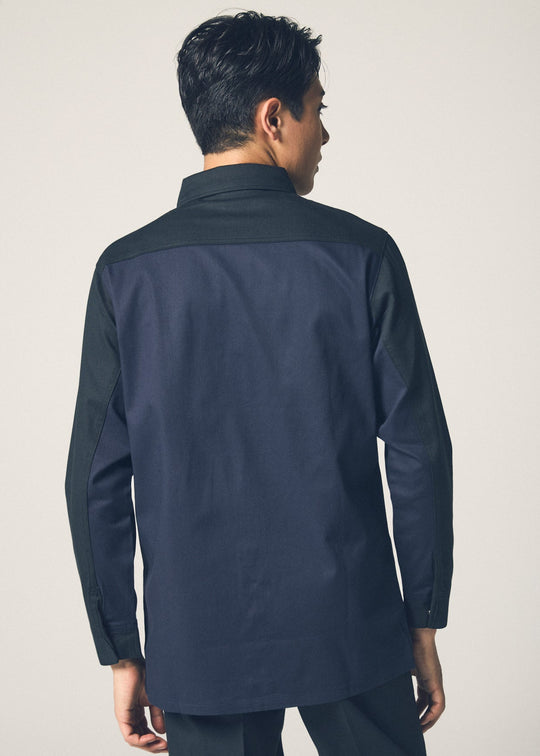 ［SOWA］6052-02 Brevano Plus Flame-Retardant Long-Sleeve Shirt (50% Cotton, 45% Modacrylic, 5% Polyester) / Unisex, Year-Round Wear