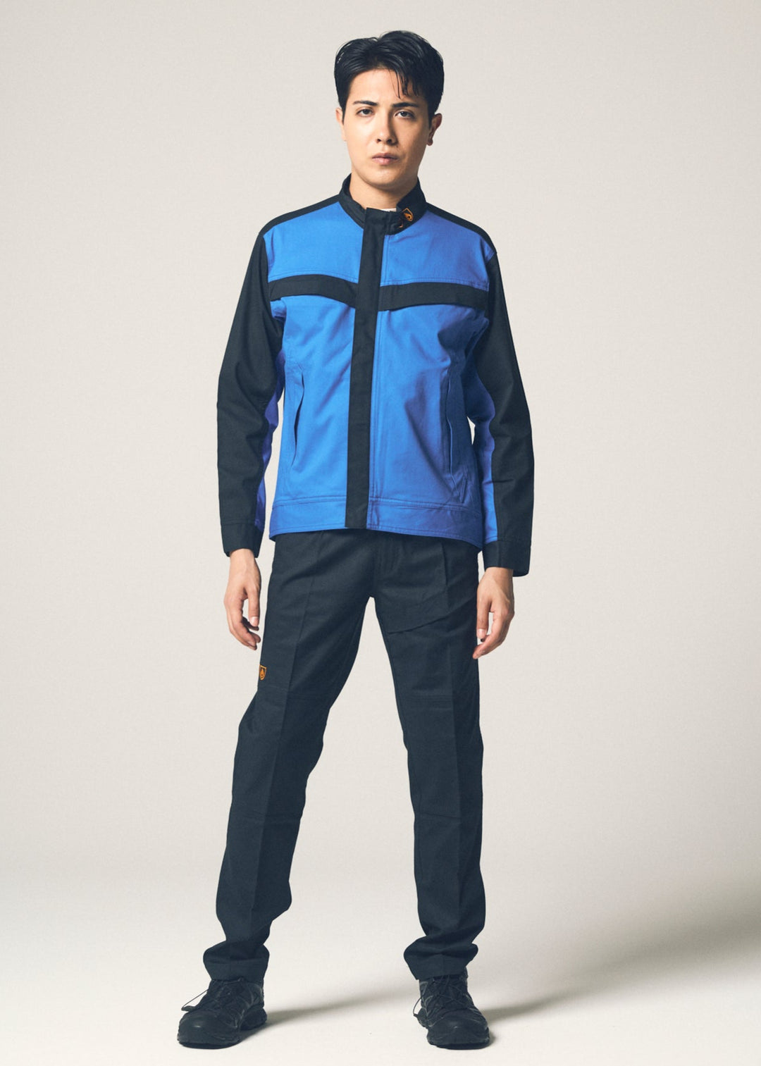 ［SOWA］ 6052-00 Brevano Plus Flame-Retardant Long-Sleeve Blouson (50% Cotton, 45% Modacrylic, 5% Polyester) / Unisex, Suitable for All Seasons