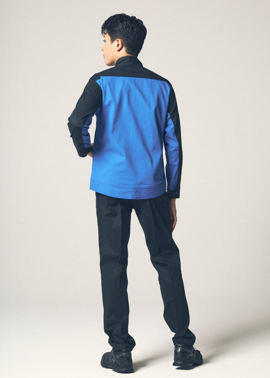 ［SOWA］ 6052-00 Brevano Plus Flame-Retardant Long-Sleeve Blouson (50% Cotton, 45% Modacrylic, 5% Polyester) / Unisex, Suitable for All Seasons