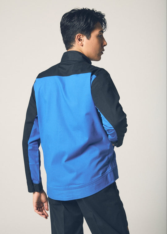 ［SOWA］ 6052-00 Brevano Plus Flame-Retardant Long-Sleeve Blouson (50% Cotton, 45% Modacrylic, 5% Polyester) / Unisex, Suitable for All Seasons