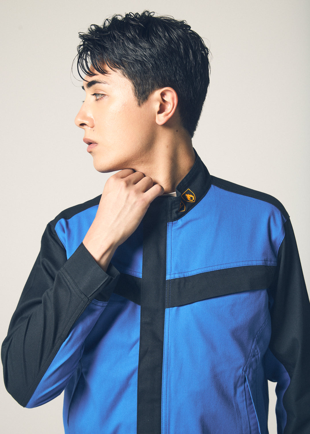 ［SOWA］ 6052-00 Brevano Plus Flame-Retardant Long-Sleeve Blouson (50% Cotton, 45% Modacrylic, 5% Polyester) / Unisex, Suitable for All Seasons