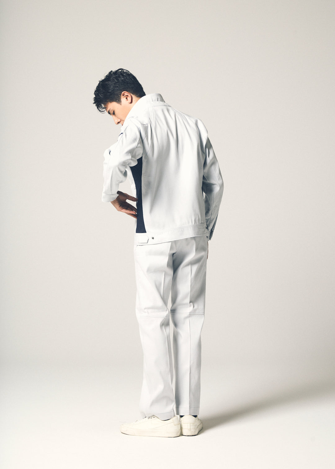 ［AITOZ］5120 MOBINCUT Bungee Tech No-Tuck Pants (100% Cotton/Unisex) Year-Round