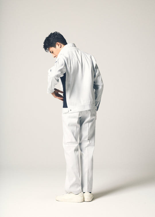 ［AITOZ］5120 MOBINCUT Bungee Tech No-Tuck Pants (100% Cotton/Unisex) Year-Round