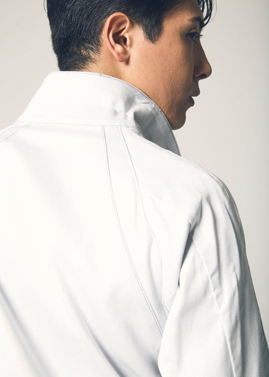 ［AITOZ］5101 MOBINCUT Bungee Tech Long Sleeve Blouson (100% Cotton/Unisex) Year-Round