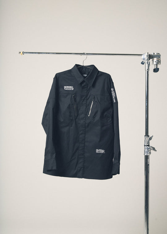 【GOROKU】GRK004SH-4689 TRIPLE TWIST TC シャツジャケット（ポリエステル80%・綿20%／メンズ）通年対応