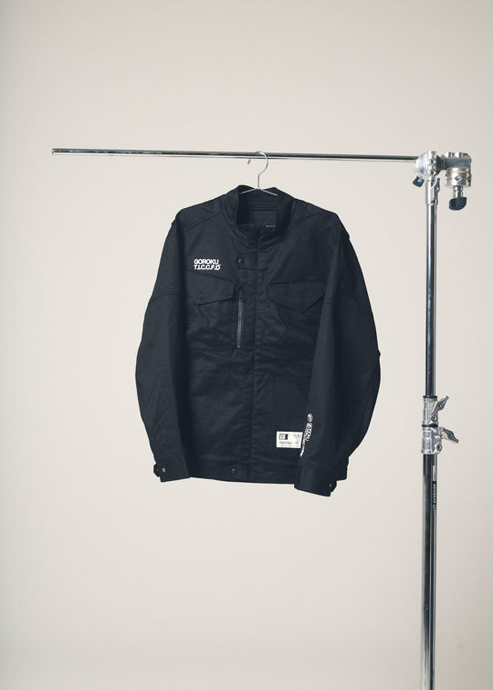 【GOROKU】GRK007JK-4688 PREMIUM TOUGH リブジャケット（綿87%・ポリエステル13%／メンズ）通年対応