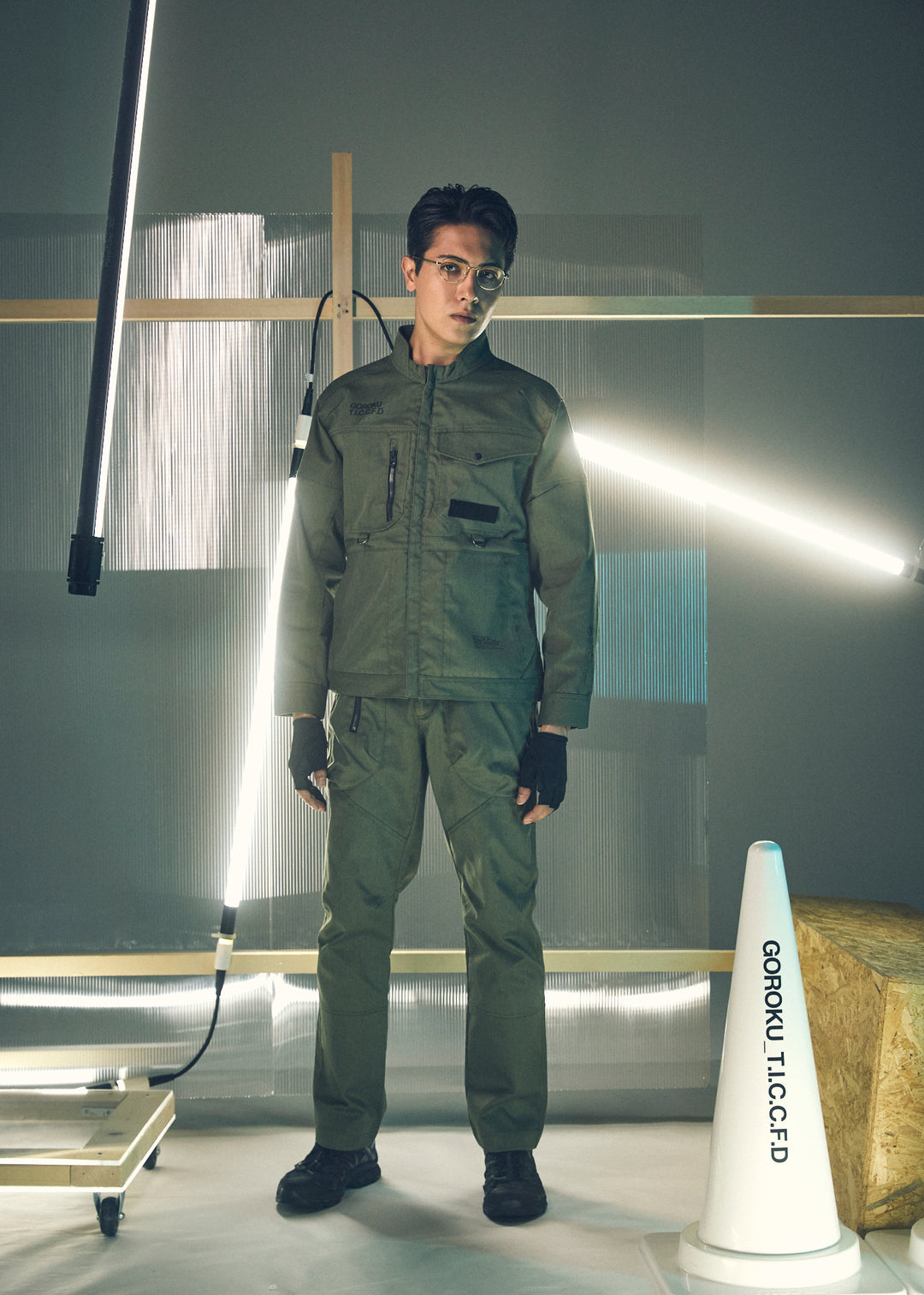 【GOROKU】GRK001JK-1532 ARMOR FLEX ジャケット（ポリエステル70%・綿20%・アラミド10%／メンズ）通年対応