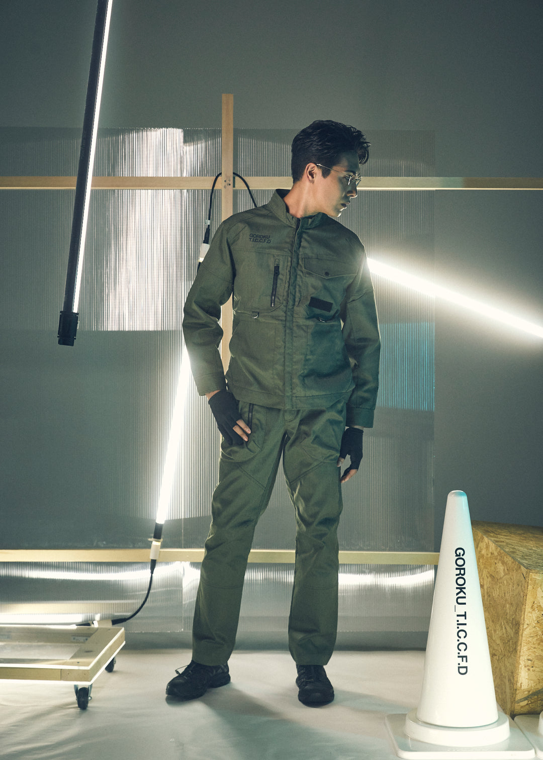 【GOROKU】GRK001JK-1532 ARMOR FLEX ジャケット（ポリエステル70%・綿20%・アラミド10%／メンズ）通年対応