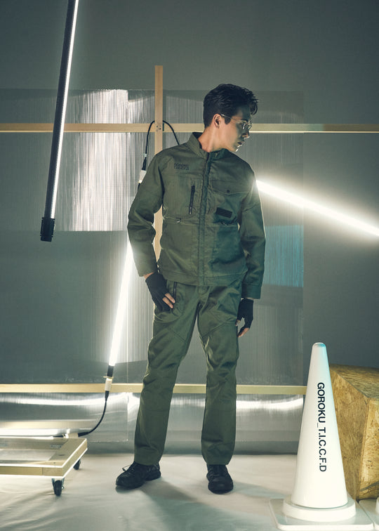 【GOROKU】GRK001JK-1532 ARMOR FLEX ジャケット（ポリエステル70%・綿20%・アラミド10%／メンズ）通年対応