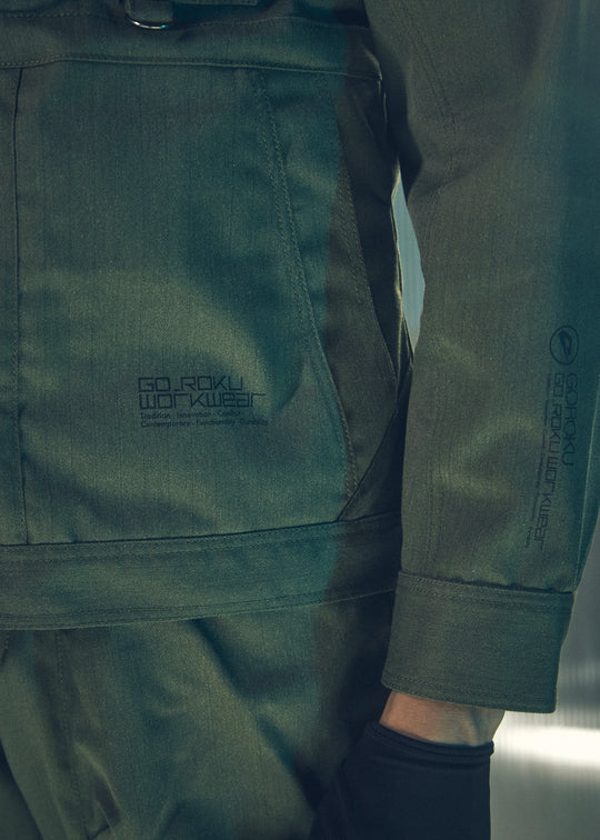 【GOROKU】GRK001JK-1532 ARMOR FLEX ジャケット（ポリエステル70%・綿20%・アラミド10%／メンズ）通年対応