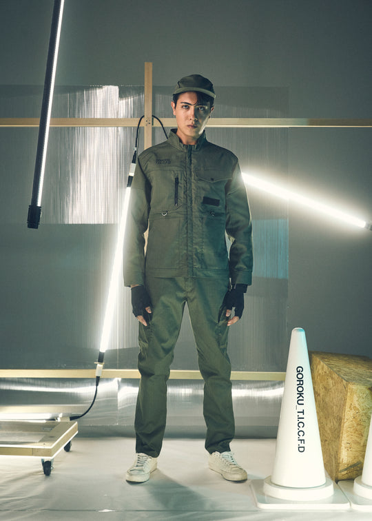 【GOROKU】GRK002PT-1532 ARMOR FLEX カーゴパンツ（ポリエステル70%・綿20%・アラミド10%／メンズ）通年対応