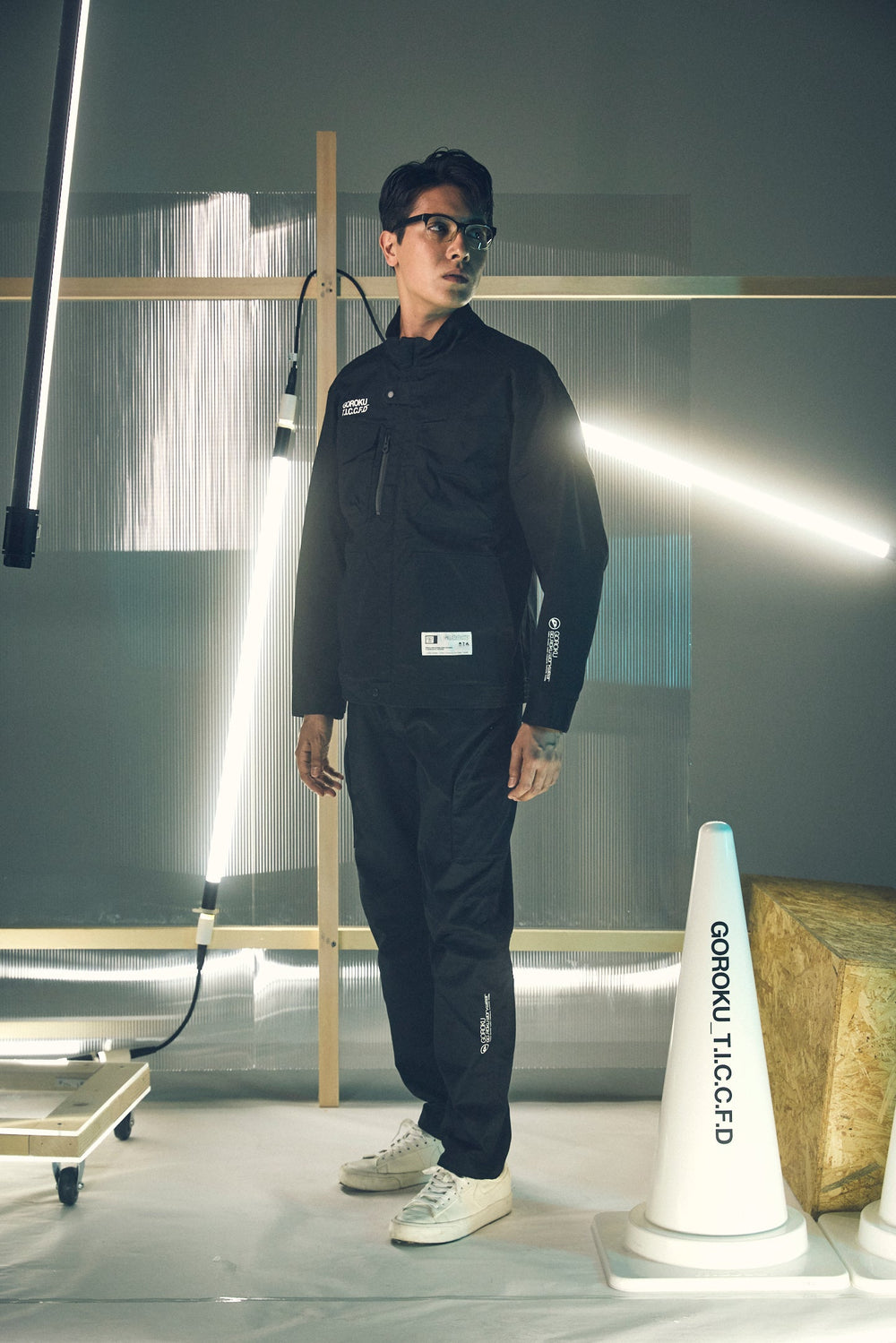 【GOROKU】GRK002PT-4687 PREMIUM TOUGH カーゴパンツ（綿87%・ポリエステル13%／メンズ）通年対応