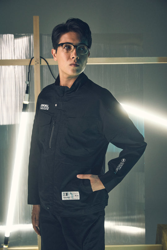 【GOROKU】GRK007JK-4688 PREMIUM TOUGH リブジャケット（綿87%・ポリエステル13%／メンズ）通年対応