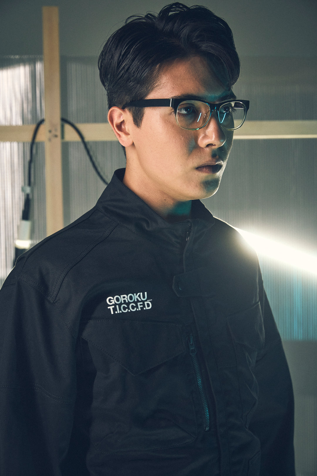 【GOROKU】GRK007JK-4688 PREMIUM TOUGH リブジャケット（綿87%・ポリエステル13%／メンズ）通年対応