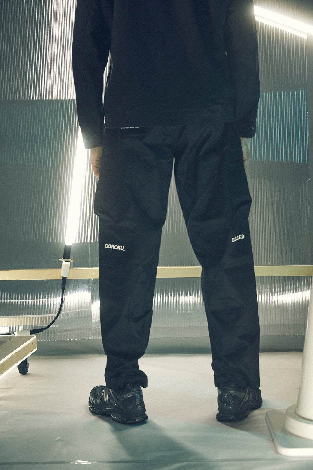 [GOROKU] [Delivery expected from January onwards] GRK008PT-4688 PREMIUM TOUGH Wide Cargo Pants (87% Cotton, 13% Polyester / Men's) Year-Round