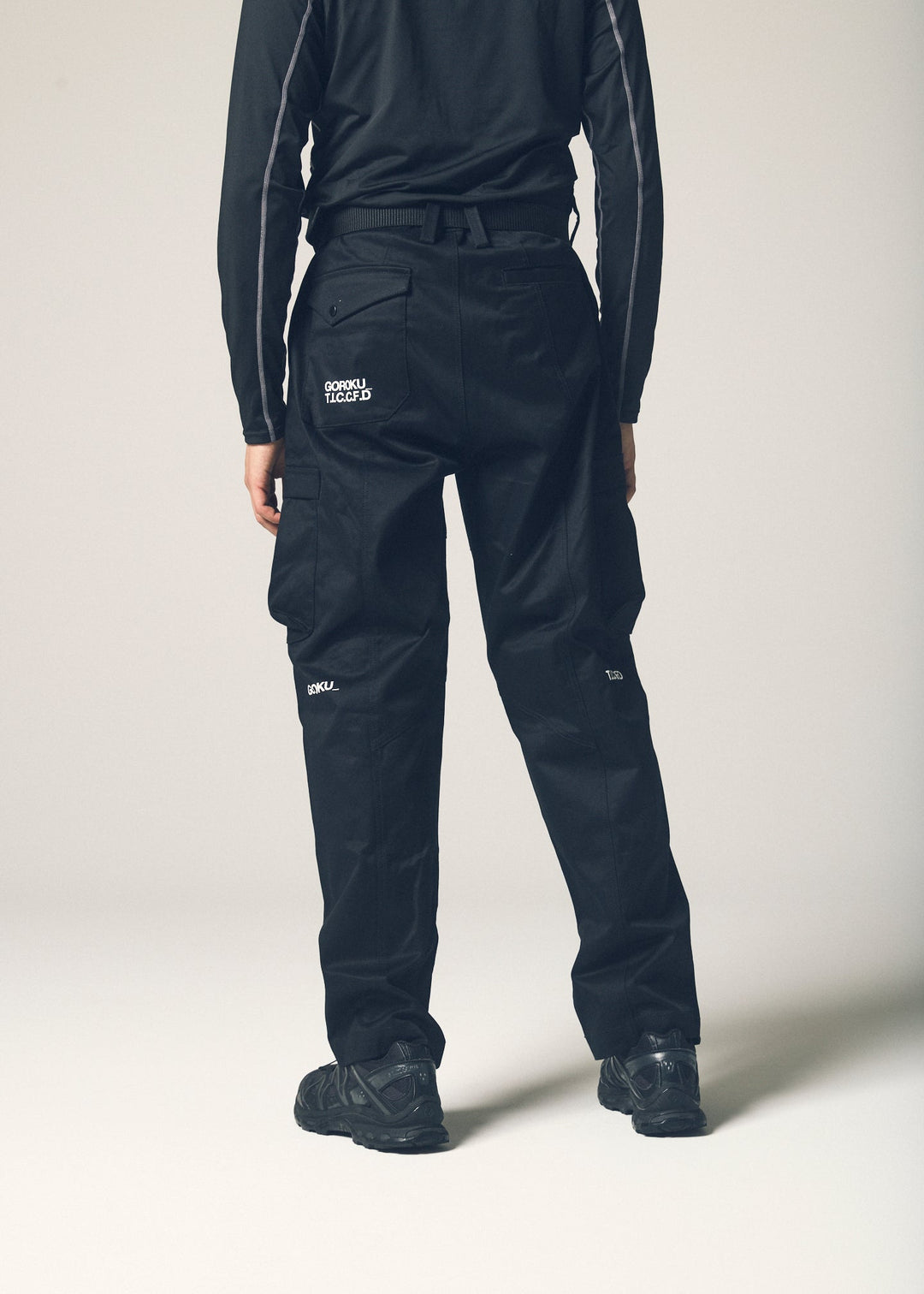 [GOROKU] [Delivery expected from January onwards] GRK008PT-4688 PREMIUM TOUGH Wide Cargo Pants (87% Cotton, 13% Polyester / Men's) Year-Round