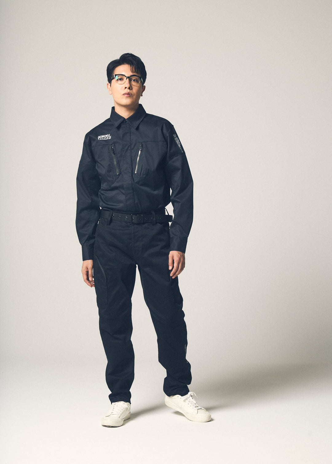 【GOROKU】GRK004SH-4689 TRIPLE TWIST TC シャツジャケット（ポリエステル80%・綿20%／メンズ）通年対応