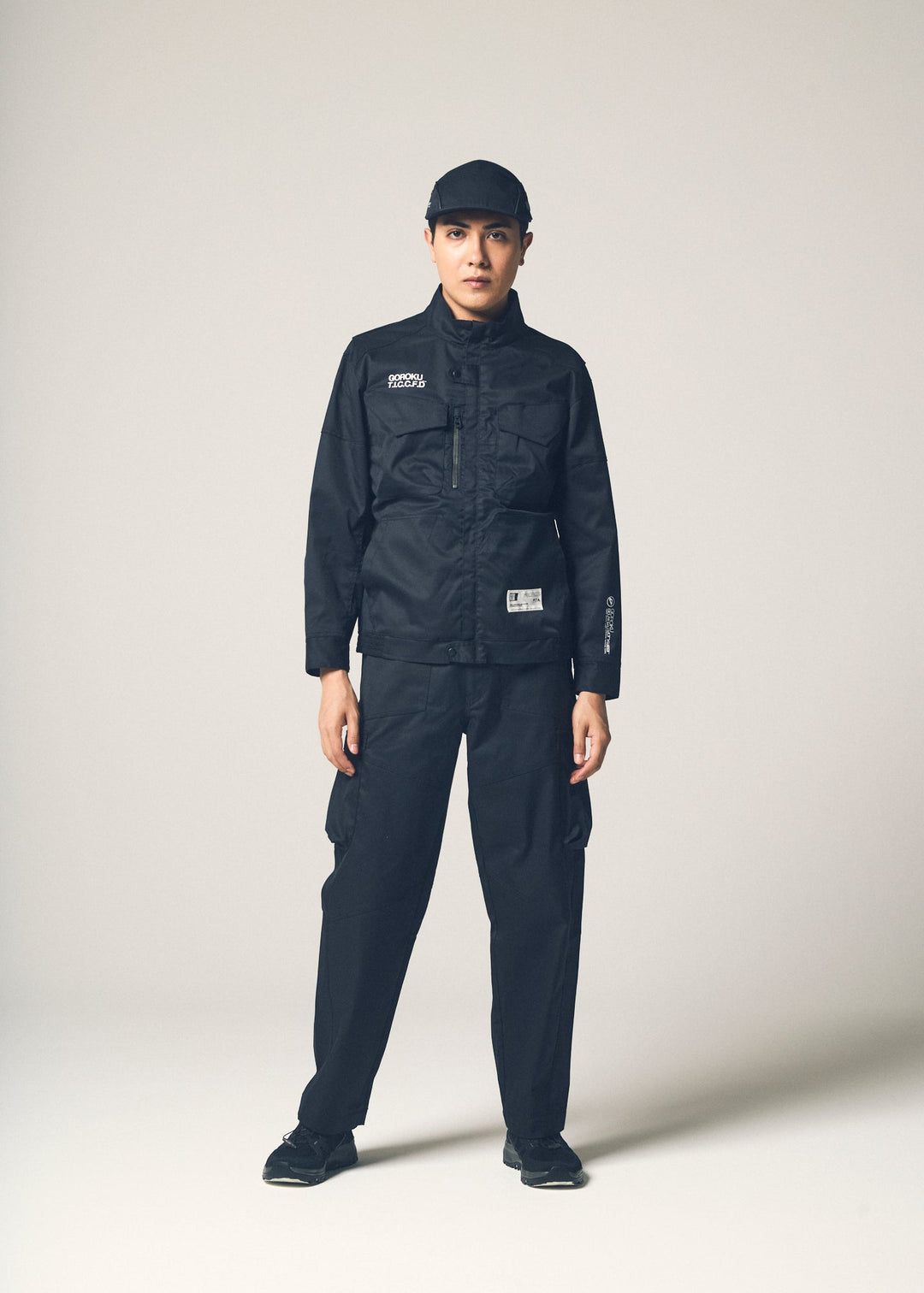 【GOROKU】GRK007JK-4689 TRIPLE TWIST TC リブジャケット（ポリエステル80%・綿20%／メンズ）通年対応
