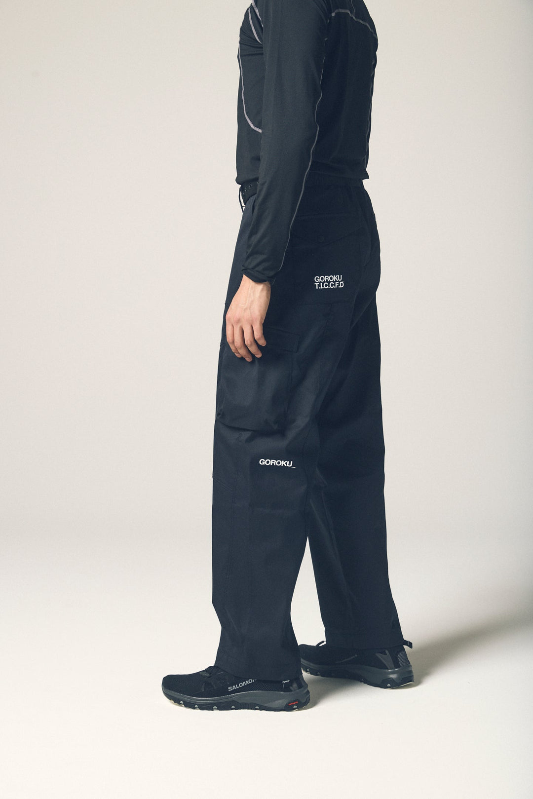 [GOROKU] GRK008PT-4689 TRIPLE TWIST TC Wide Cargo Pants (80% Polyester, 20% Cotton / Men's) [Delivery expected from January] Year-round