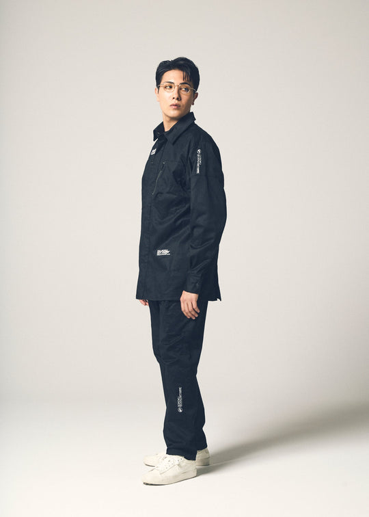 【GOROKU】GRK004SH-4688 PREMIUM TOUGH シャツジャケット（綿87%・ポリエステル13%／メンズ）通年対応