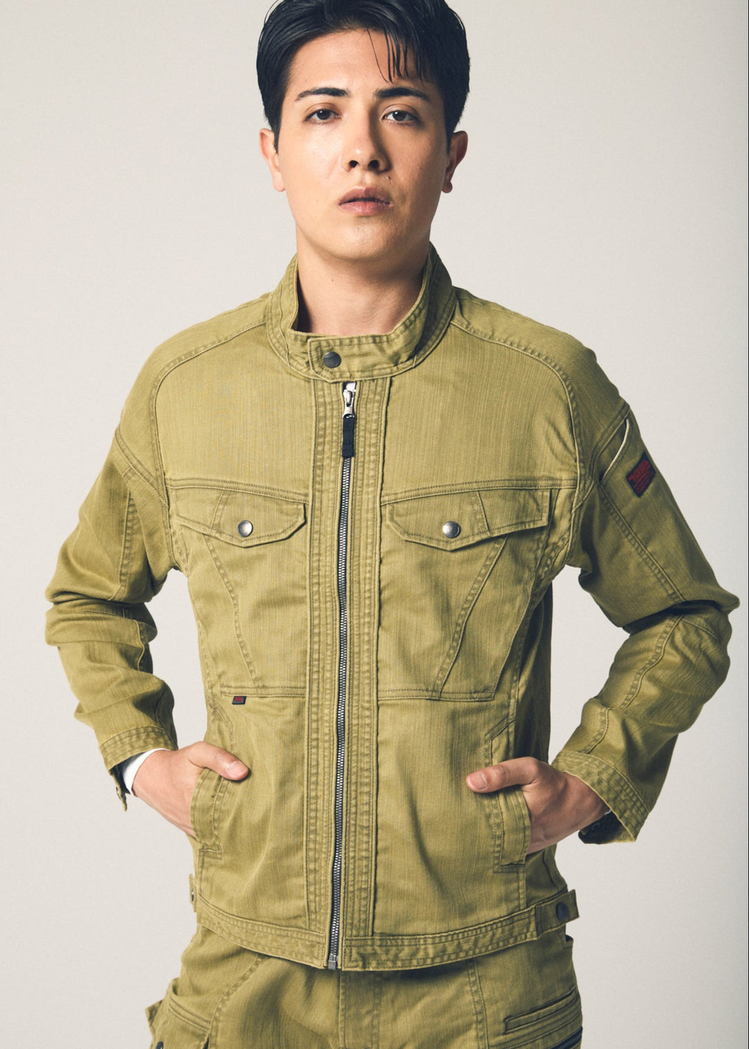 [Toraichi] 9530-554 Grandeen Rider's Jacket (50% Cotton, 50% Polyester / Men's) Year-Round