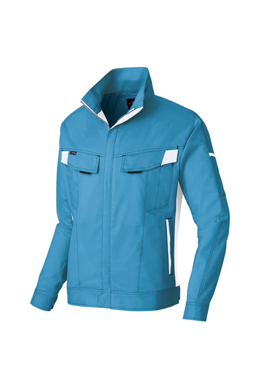 ［AITOZ］6830 MOBINCUT Bungee Tech Long Sleeve Summer Blouson (65% Polyester, 35% Cotton / Unisex) for Spring and Summer