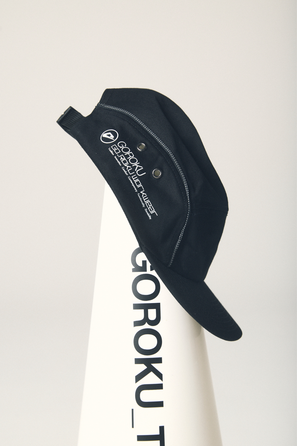 【GOROKU】GRK006CP-4688 PREMIUM TOUGH キャップ（綿87%・ポリエステル13%／メンズ）通年対応