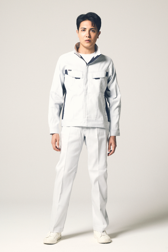 ［AITOZ］5120 MOBINCUT Bungee Tech No-Tuck Pants (100% Cotton/Unisex) Year-Round