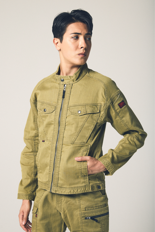 [Toraichi] 9530-554 Grandeen Rider's Jacket (50% Cotton, 50% Polyester / Men's) Year-Round