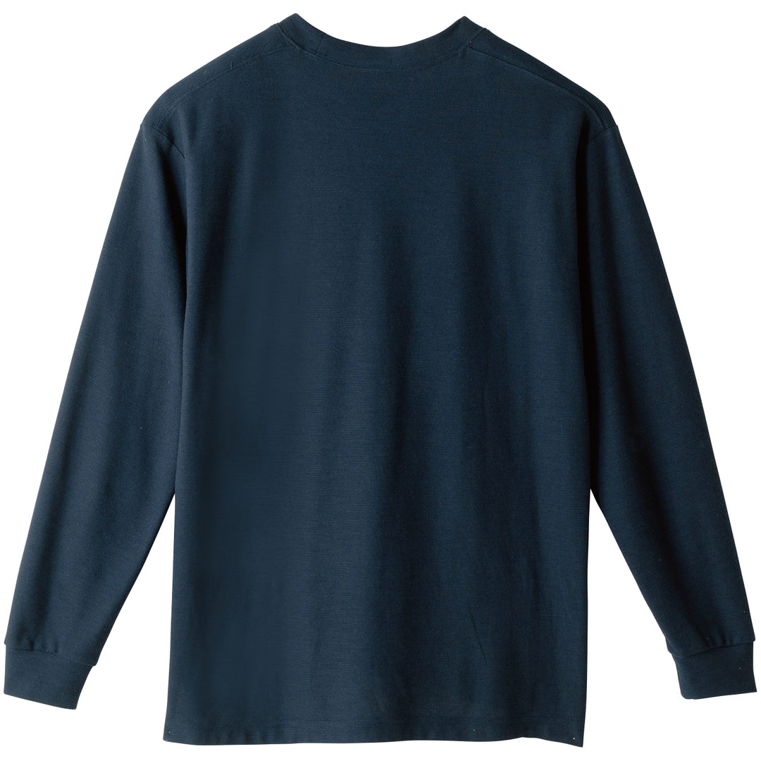 難燃長袖Tシャツ（胸ポケット無） 6055-62