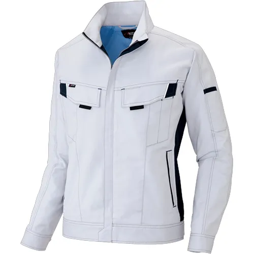 ［AITOZ］6801 MOBINCUT Bungee Tech Long Sleeve Blouson (65% Polyester, 35% Cotton / Unisex) Year-Round