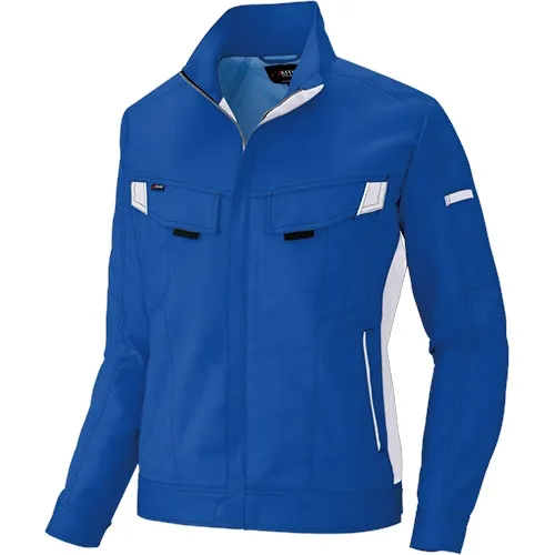 ［AITOZ］6801 MOBINCUT Bungee Tech Long Sleeve Blouson (65% Polyester, 35% Cotton / Unisex) Year-Round