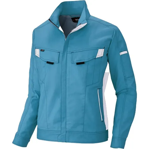 ［AITOZ］6801 MOBINCUT Bungee Tech Long Sleeve Blouson (65% Polyester, 35% Cotton / Unisex) Year-Round