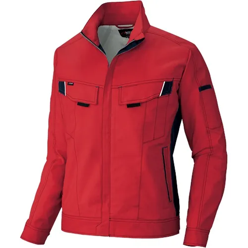 ［AITOZ］6801 MOBINCUT Bungee Tech Long Sleeve Blouson (65% Polyester, 35% Cotton / Unisex) Year-Round