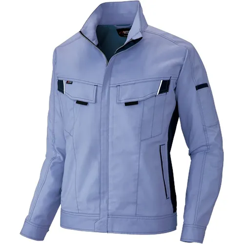 ［AITOZ］6801 MOBINCUT Bungee Tech Long Sleeve Blouson (65% Polyester, 35% Cotton / Unisex) Year-Round