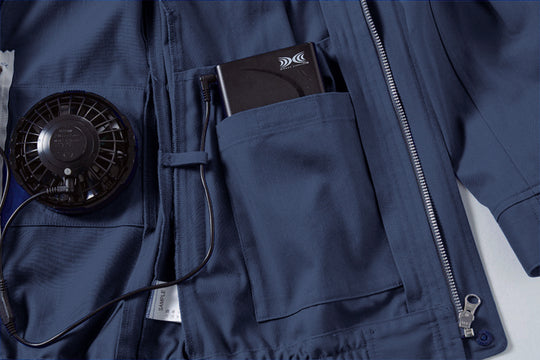 空調服®難燃長袖ブルゾン KU92240