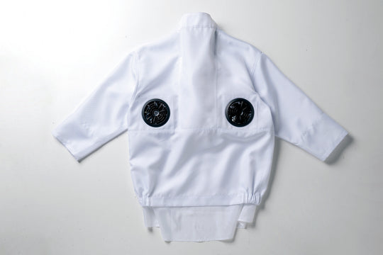 AIR-003【服のみ】エアセンサー コックコート （厨房・飲食店向け）