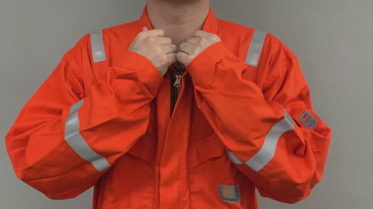 [CHIKARA] MIFG19001《OSAKA》FRC | FIRE RETARDANT COVERALL (44%Protex + 44%Cotton + 10%Vectran +2%Antistatic fiber／Mens)